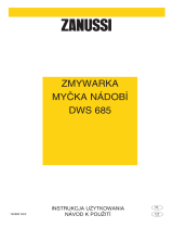 Zanussi DWS685 Uživatelský manuál