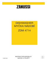 Zanussi ZDM4714W Uživatelský manuál