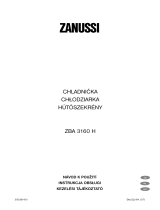 Zanussi ZBA3160H Uživatelský manuál