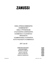 Zanussi ZRT318W Uživatelský manuál