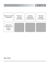 Zanussi ZBA3154A Uživatelský manuál