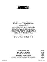 Zanussi ZK 24/11 AGO Uživatelský manuál