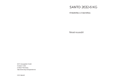AEG SANTO2632-6KG Uživatelský manuál