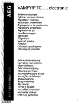 AEG VAMPYRTC970ECOTEC Uživatelský manuál
