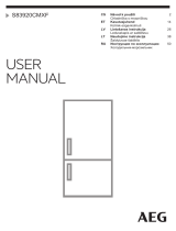 AEG S83920CMXF Uživatelský manuál