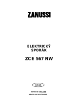 Zanussi ZCE567NW Uživatelský manuál