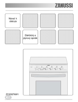 Zanussi ZCG567NW1 Uživatelský manuál