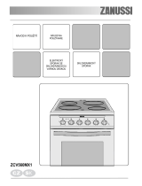 Zanussi ZCV560MX1 Uživatelský manuál