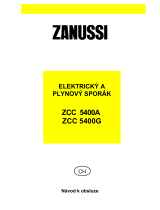 Zanussi ZCC5400A Uživatelský manuál