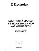 Electrolux EKV5605X Uživatelský manuál