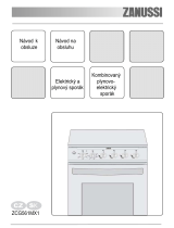 Zanussi ZCG561MX1 Uživatelský manuál