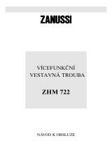 Zanussi ZHM722W Uživatelský manuál