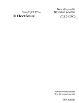 Electrolux EKK603500X Uživatelský manuál
