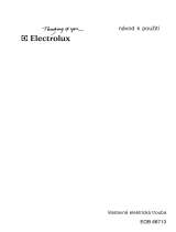 Electrolux EOB68713X Uživatelský manuál