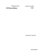 Electrolux EKD603502X Uživatelský manuál