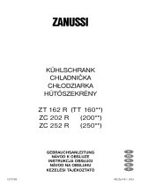 Zanussi ZC202R Uživatelský manuál