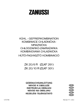 Zanussi ZK20/6R Uživatelský manuál