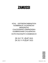 Zanussi ZK20/11R Uživatelský manuál