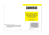 Zanussi ZRD317WO1 Uživatelský manuál