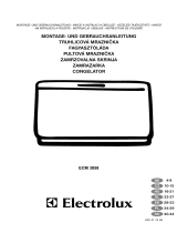 Electrolux ECM3858 Uživatelský manuál