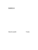 Aeg-Electrolux E43012-5-M Uživatelský manuál