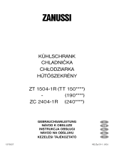 Zanussi ZC2404-1R Uživatelský manuál