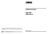 Zanussi KI167-3FF Uživatelský manuál