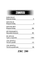 Zanussi ZRC28O Uživatelský manuál