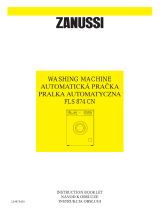 Zanussi FLS874CN Uživatelský manuál