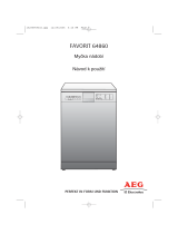 Aeg-Electrolux F64860 Uživatelský manuál