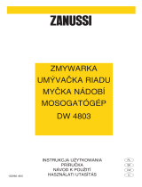 Zanussi DW4803 Uživatelský manuál