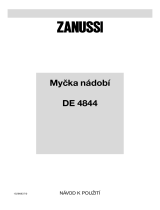 Zanussi DE4844 Uživatelský manuál