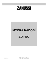 Zanussi ZDI100X Uživatelský manuál