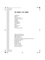 AEG M3000 Uživatelský manuál