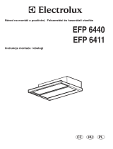 Electrolux EFP6411X Uživatelský manuál