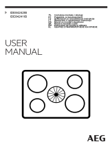 AEG IDE84241IB Uživatelský manuál