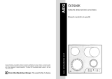AEG C67600K-MNAG2 Uživatelský manuál