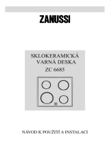 Zanussi ZC6685X Y26 Uživatelský manuál