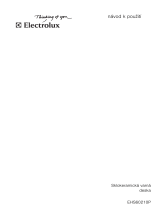 Electrolux EHS60210P Uživatelský manuál