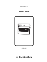 Electrolux EOB395X Uživatelský manuál