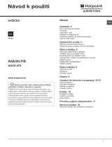 Whirlpool AQC9 4F5 T/Z1 (EU) Uživatelská příručka