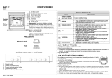 Whirlpool AKP 311/01 NB Uživatelská příručka