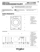 Whirlpool AWG 1112 S/PRO Uživatelská příručka