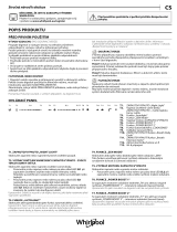 Whirlpool WHVS 90F LT C K Uživatelská příručka