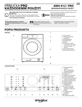 Whirlpool AWG 912 S/PRO Uživatelská příručka