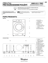 Whirlpool AWG 812 S/PRO Uživatelská příručka