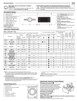 Whirlpool FWSG61083BV CS Uživatelská příručka