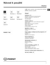 Indesit EWDD 7145 W EU/1 Uživatelská příručka