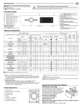 Whirlpool FWG81484BV CS Uživatelská příručka