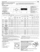 Whirlpool FWF71483B EE Uživatelská příručka